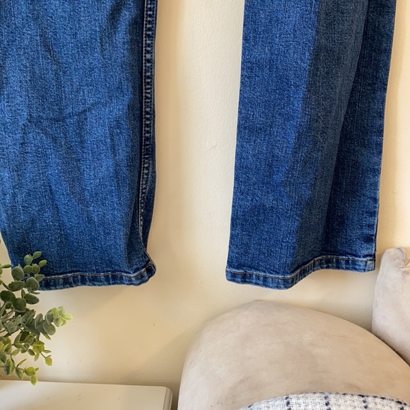 Wrangler men’s slim straight medium wash jeans 33/30 - Picture 6 of 8